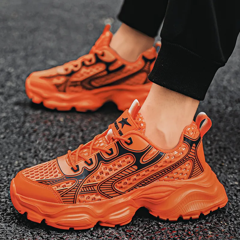 IMAU Low Top Chunky Sneakers Unisex-12