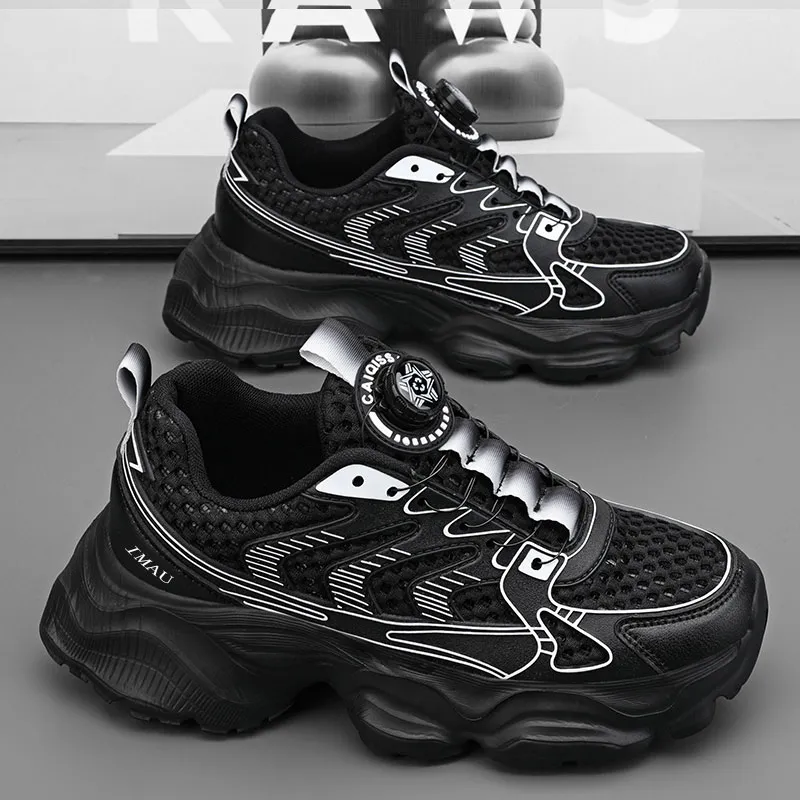 IMAU Breathable Low Top Chunky Sneakers Unisex-1