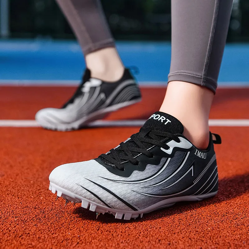 IMAU Slip Resistant And Breathable Functionality Track And Field Shoes Women's Low Top-13