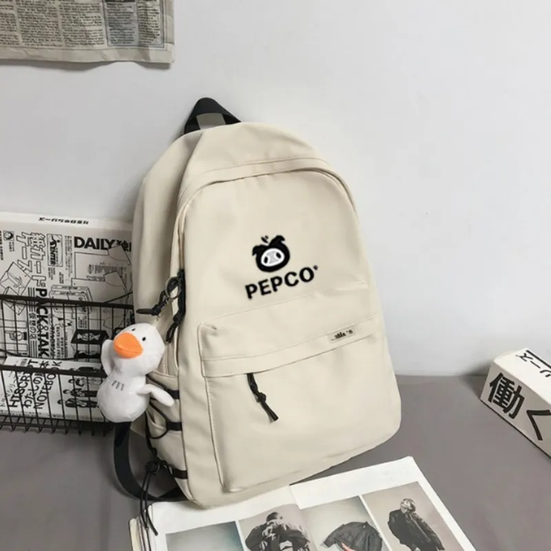 Banner The Piggy Nylon Fabric Backpack Medium Size Unisex Multicolor-3