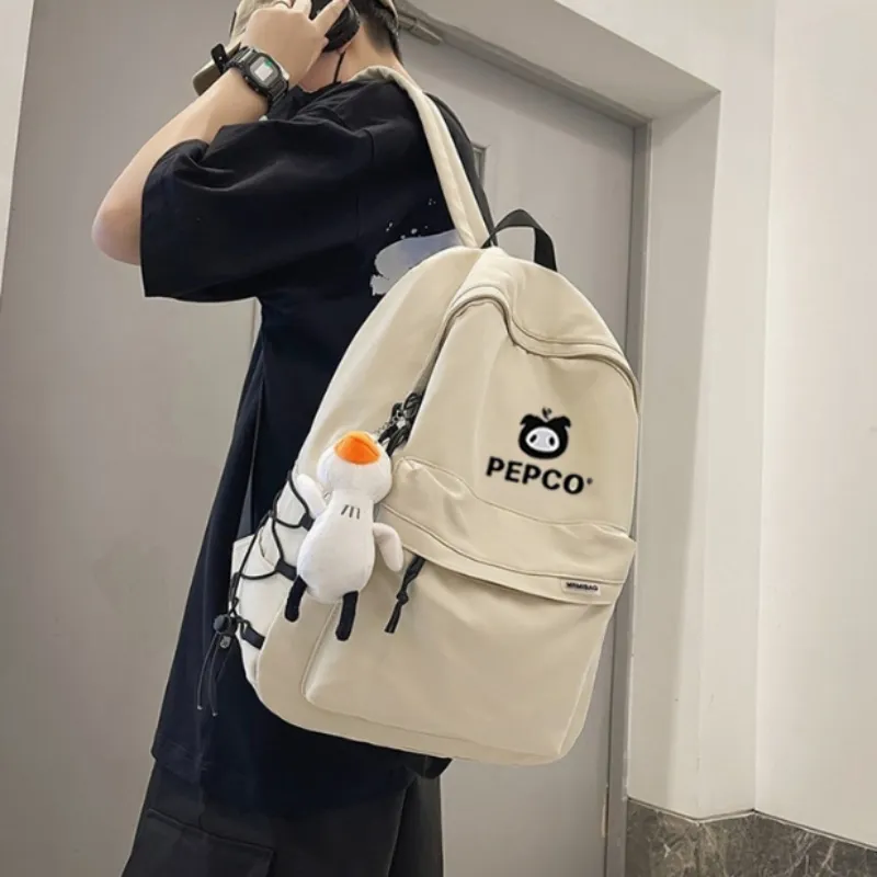 Banner The Piggy Nylon Fabric Backpack Medium Size Unisex Multicolor-2