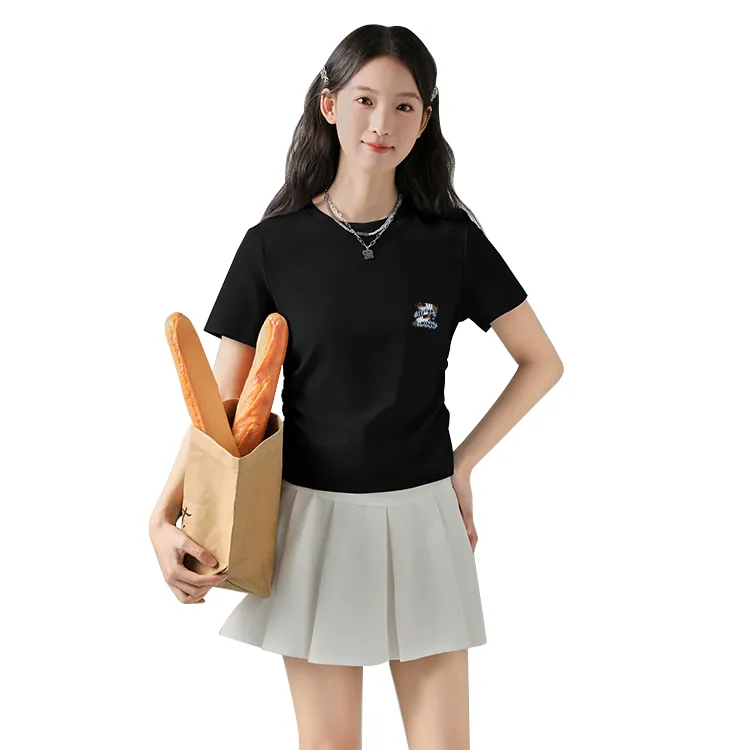 JEANSWEST Set in Sleeve T Shirt Women's-10