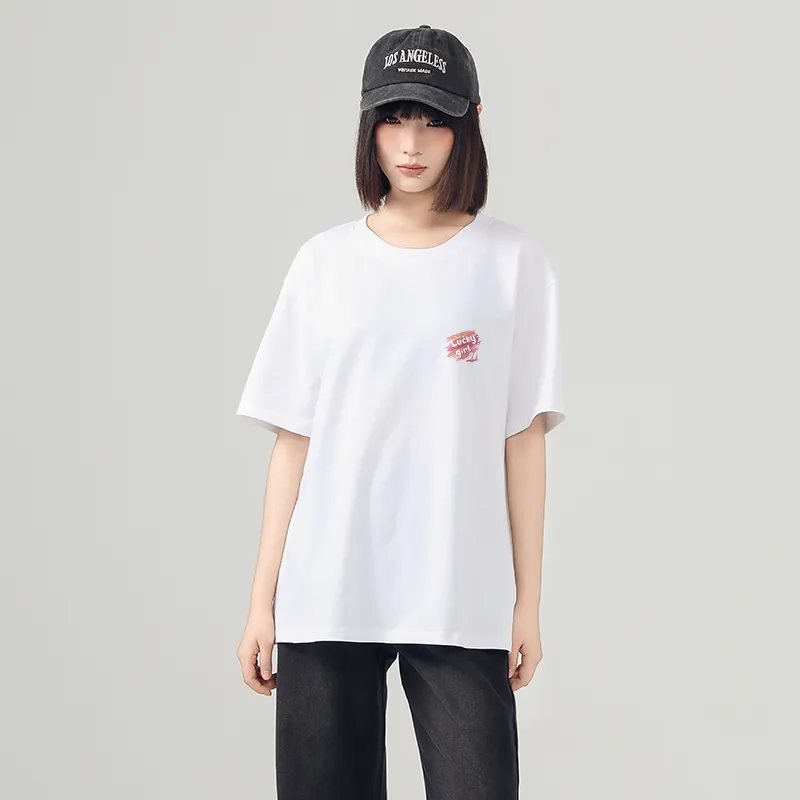 JEANSWEST Drop Shoulder Sleeve T Shirt Women's-10
