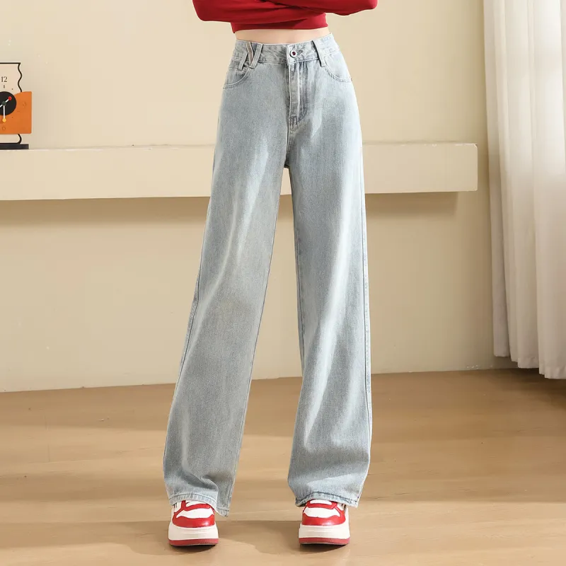 JEANSWEST Jeans Women's Nostalgic Blue-12