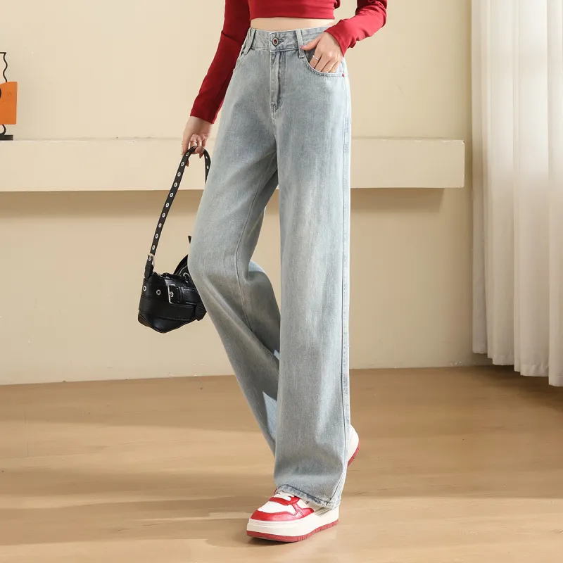 JEANSWEST Jeans Women's Nostalgic Blue-14