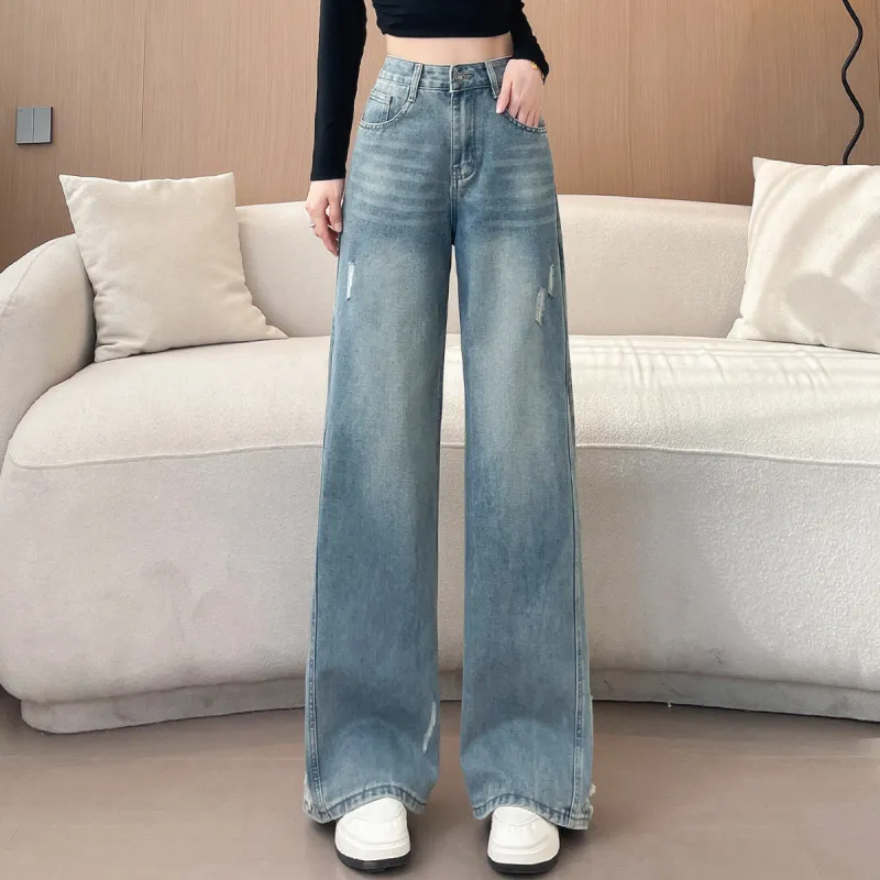 JEANSWEST Jeans Women's Nostalgic Blue-7
