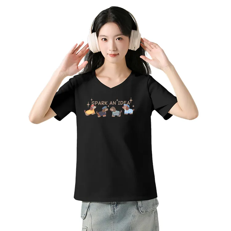 JEANSWEST Set in Sleeve T Shirt Women's-18