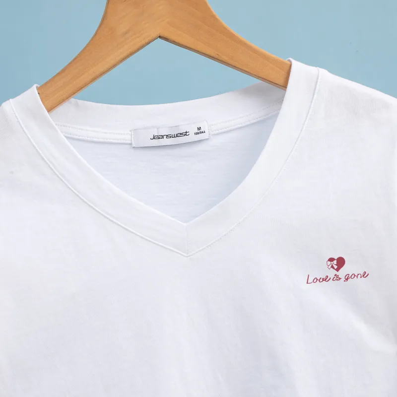 JEANSWEST T Shirts Women's White-3