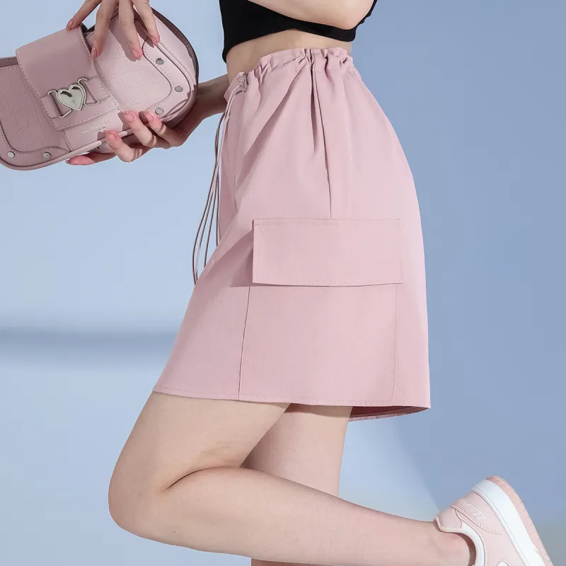 JEANSWEST Cargo Short Skirts Women's-3