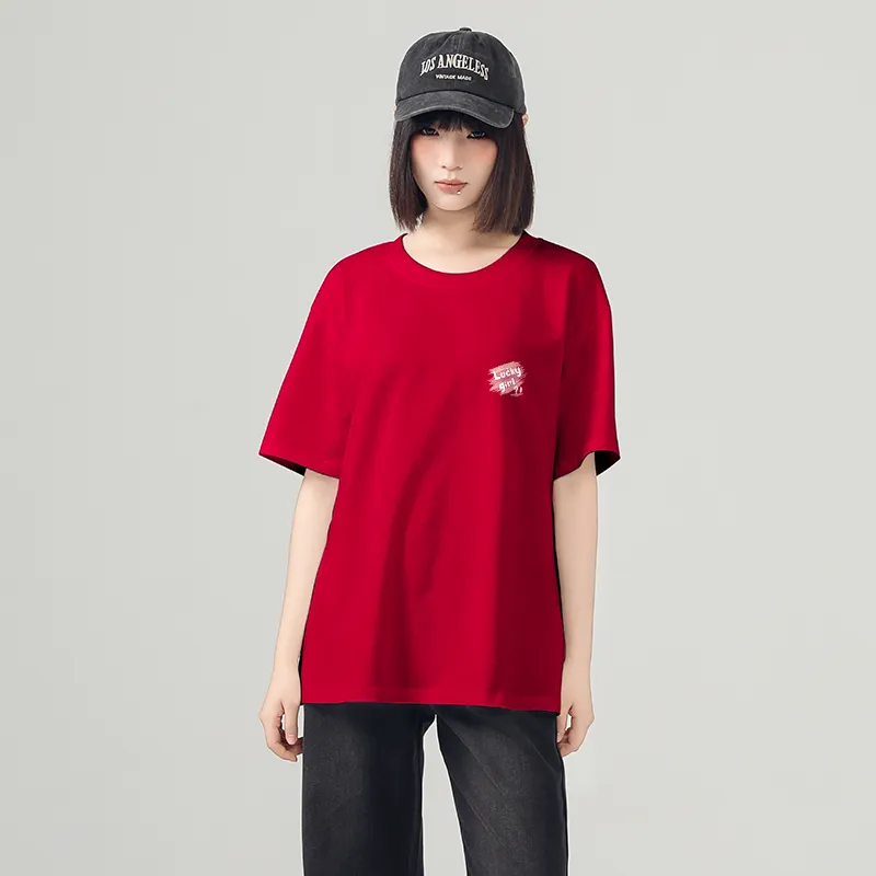 JEANSWEST Drop Shoulder Sleeve T Shirt Women's-22