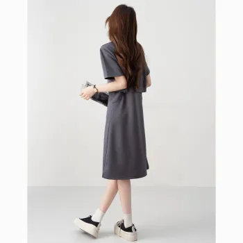 JEANSWEST Short Sleeved Dress Women's