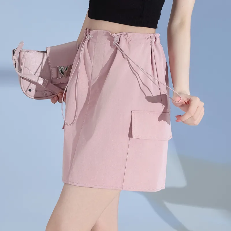 JEANSWEST Cargo Short Skirts Women's-4
