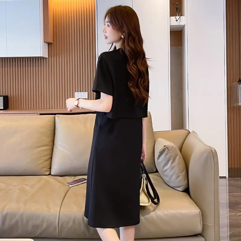 JEANSWEST Short Sleeved Dress Women's-2