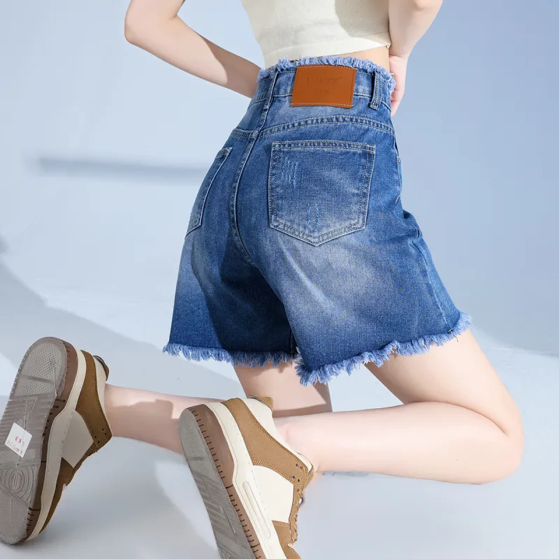 JEANSWEST Denim Shorts Women's-9