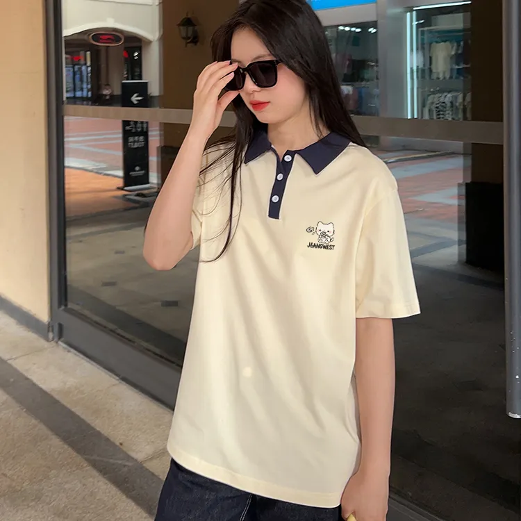 JEANSWEST Polo Shirts Women's-5