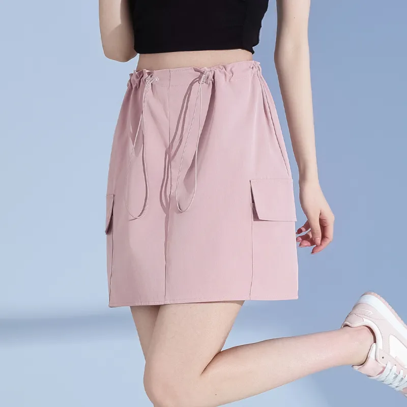 JEANSWEST Cargo Short Skirts Women's-5