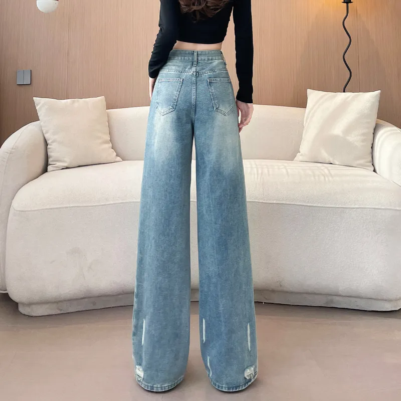 JEANSWEST Jeans Women's Nostalgic Blue-5