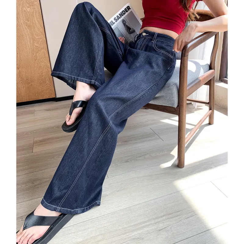 JEANSWEST Jeans Women's Nostalgic Blue-2
