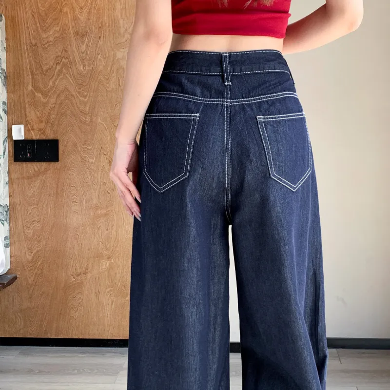JEANSWEST Jeans Women's Nostalgic Blue-3