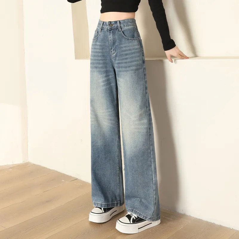 JEANSWEST Jeans Women's Nostalgic Blue-3