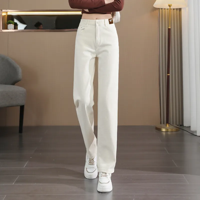 JEANSWEST Jeans Women's Ecru-4