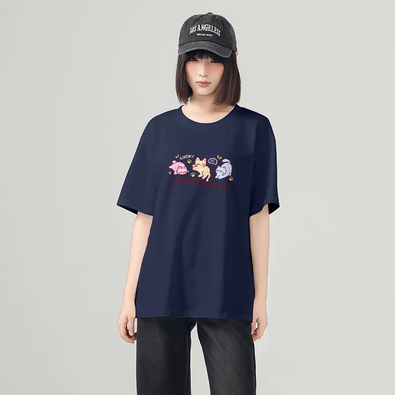 JEANSWEST Drop Shoulder Sleeve T Shirt Women's-26