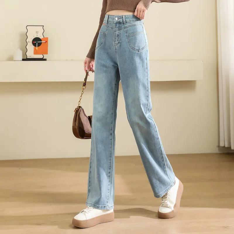 JEANSWEST Jeans Women's Light Blue-5