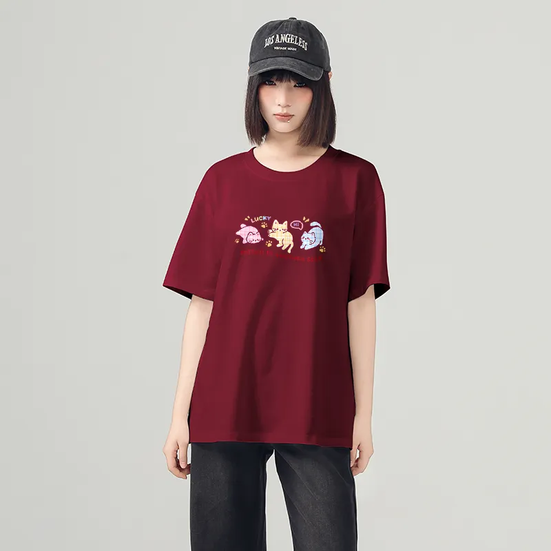 JEANSWEST Drop Shoulder Sleeve T Shirt Women's-30
