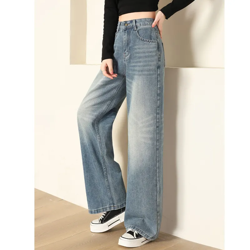 JEANSWEST Jeans Women's Nostalgic Blue-5
