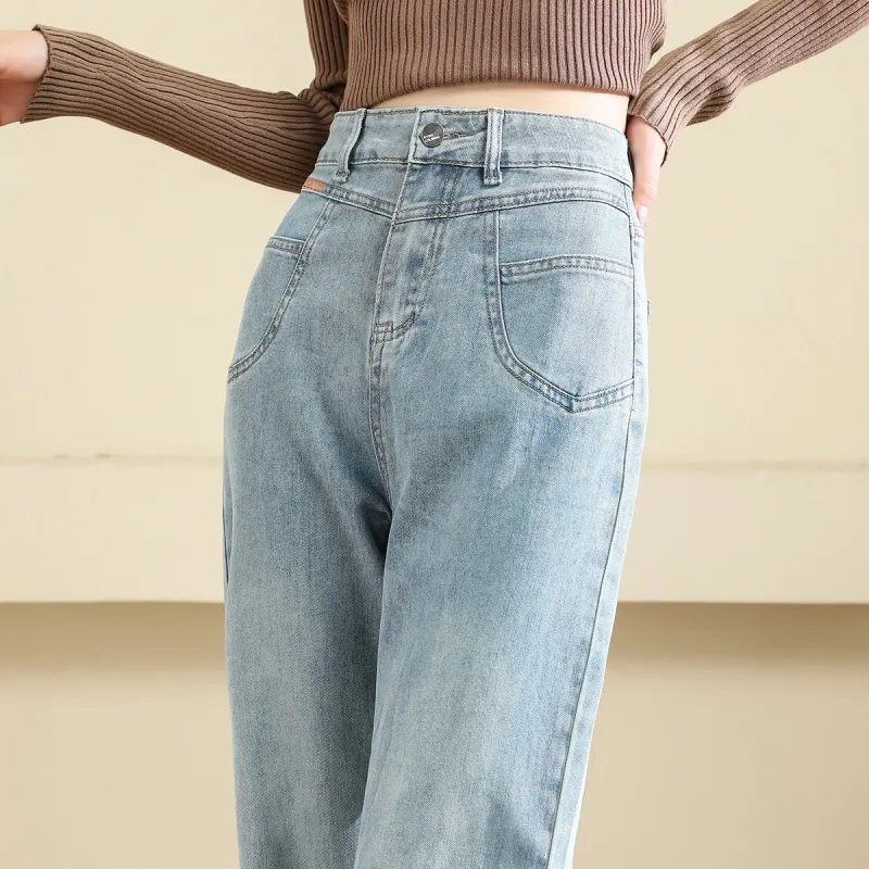 JEANSWEST Jeans Women's Light Blue-4