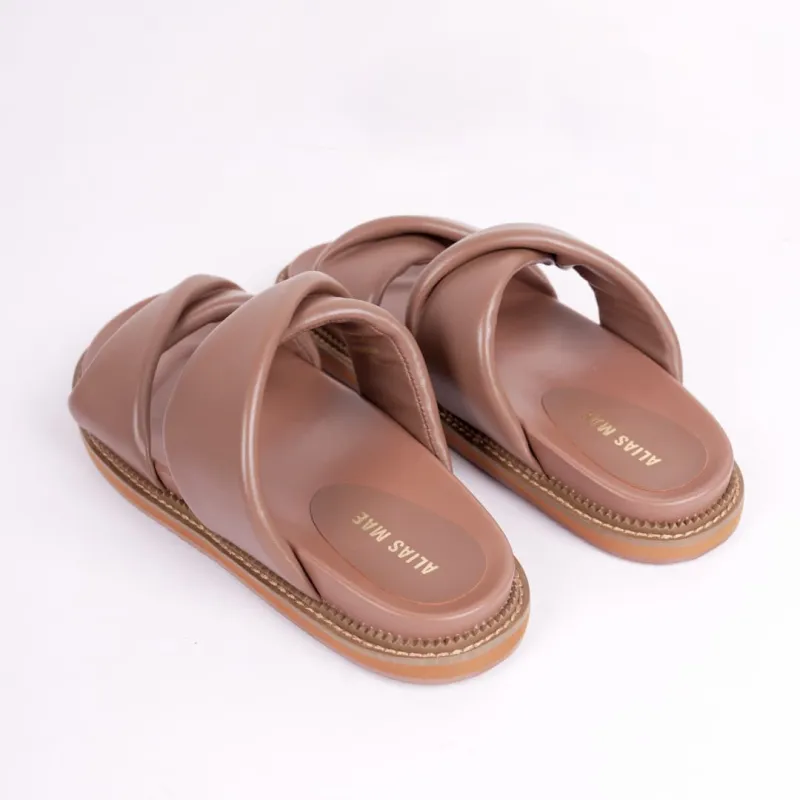 ALIAS MAE Rubber Sole Slip Resistant Odor Resistant Slide Slippers Women's-3