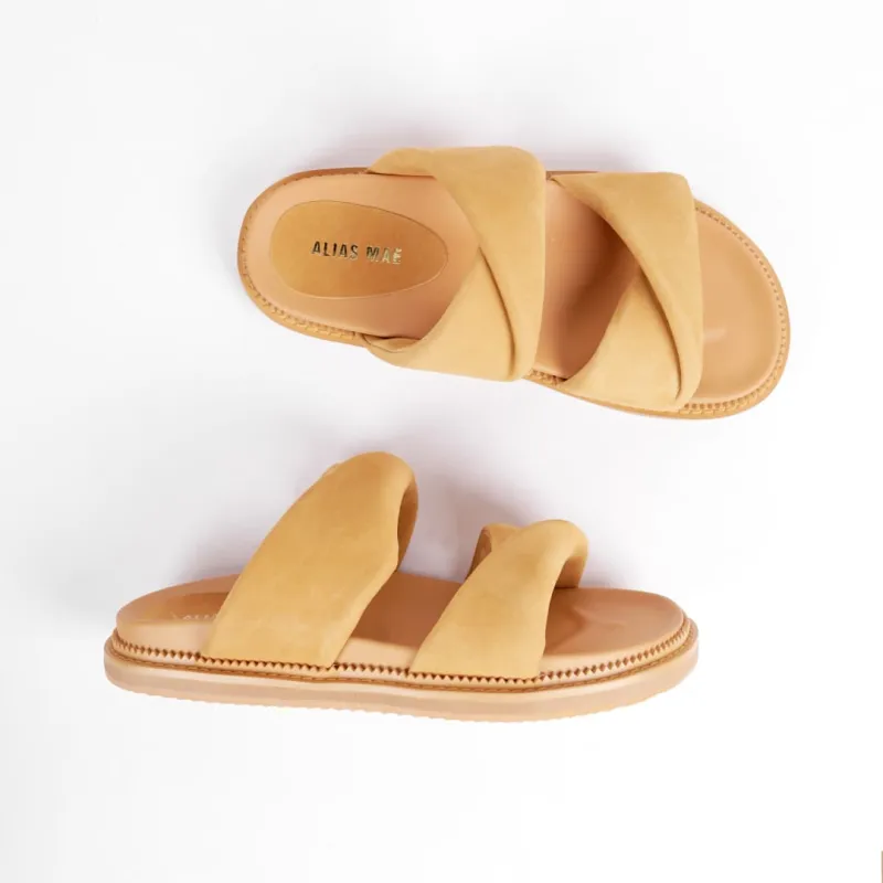 ALIAS MAE Rubber Sole Slip Resistant Odor Resistant Slide Slippers Women's-7