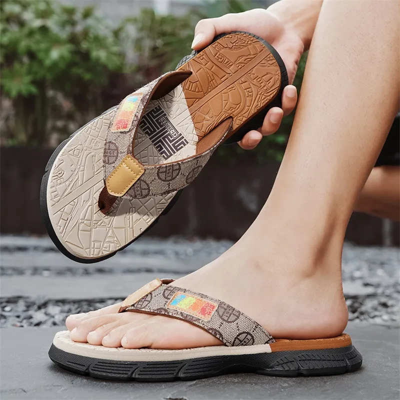 Colorful Creations EVA Quiet Abrasion Resistant Slip Resistant Quick Dry Flip Flops Men's-9