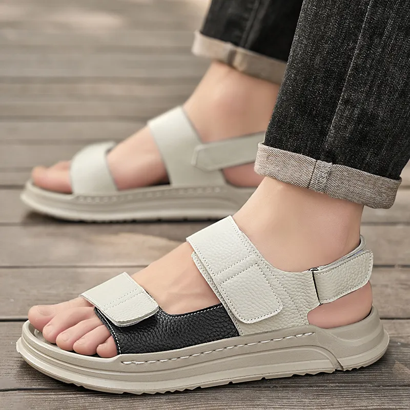 Colorful Creations One Strap Sandals Men's-1