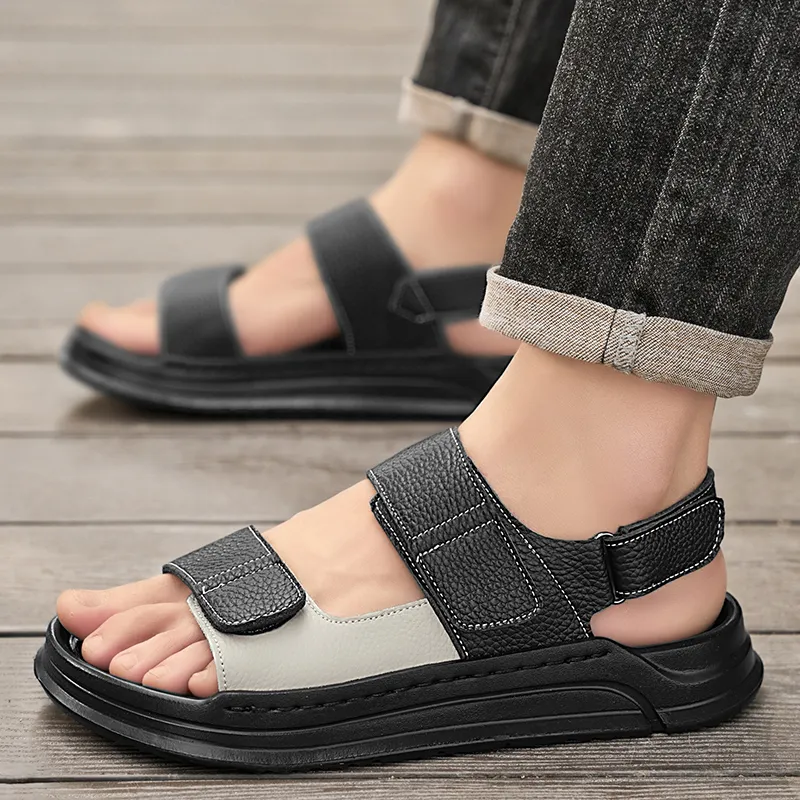 Colorful Creations One Strap Sandals Men's-7