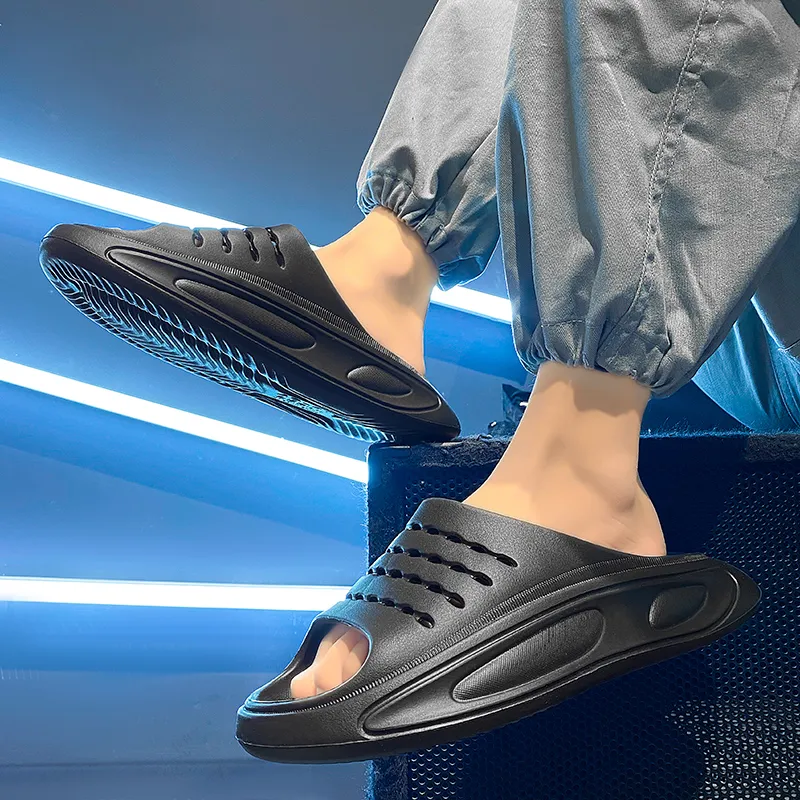 Colorful Creations EVA Quiet, Slip Resistant, Quick Dry Slide Slippers Men's-19