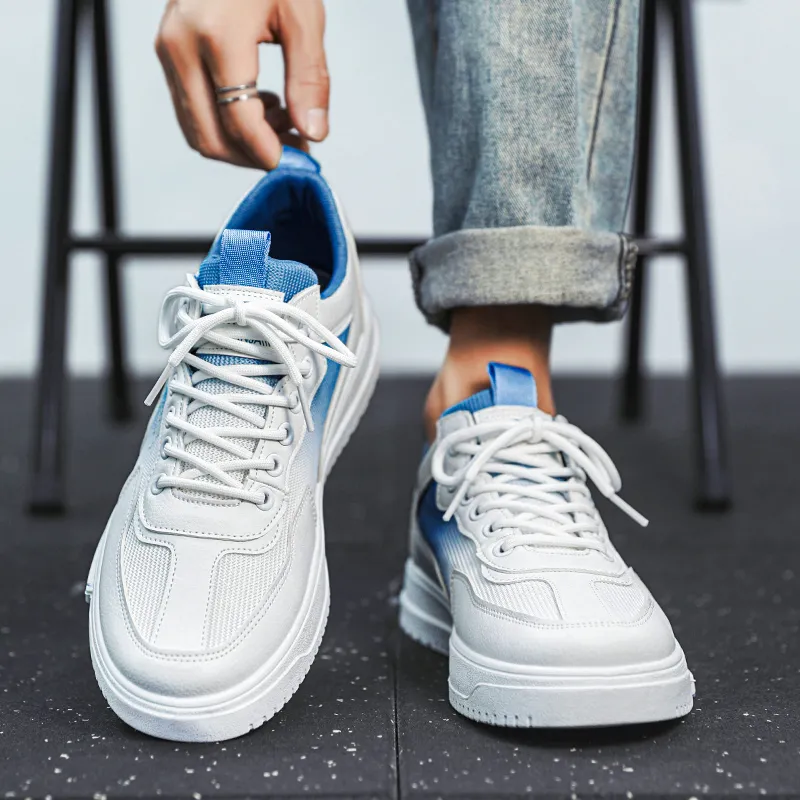 Colorful Creations Slip Resistant, Abrasion Resistant, Breathable Low Top Skateboard Shoes Men's Box-1
