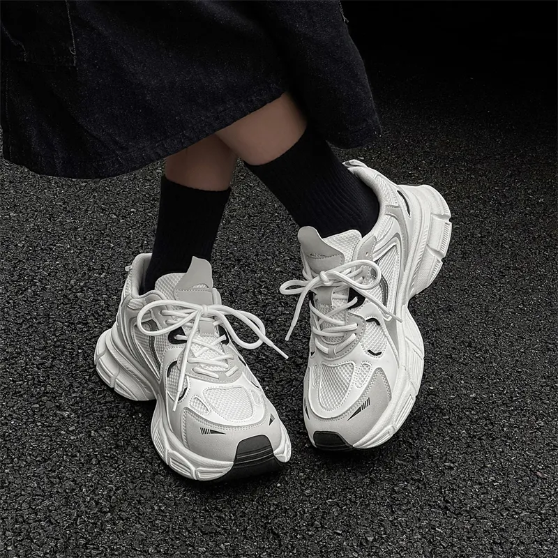 Colorful Creations Anti Slip Wear Resistant Low Top Chunky Sneakers Men's-8