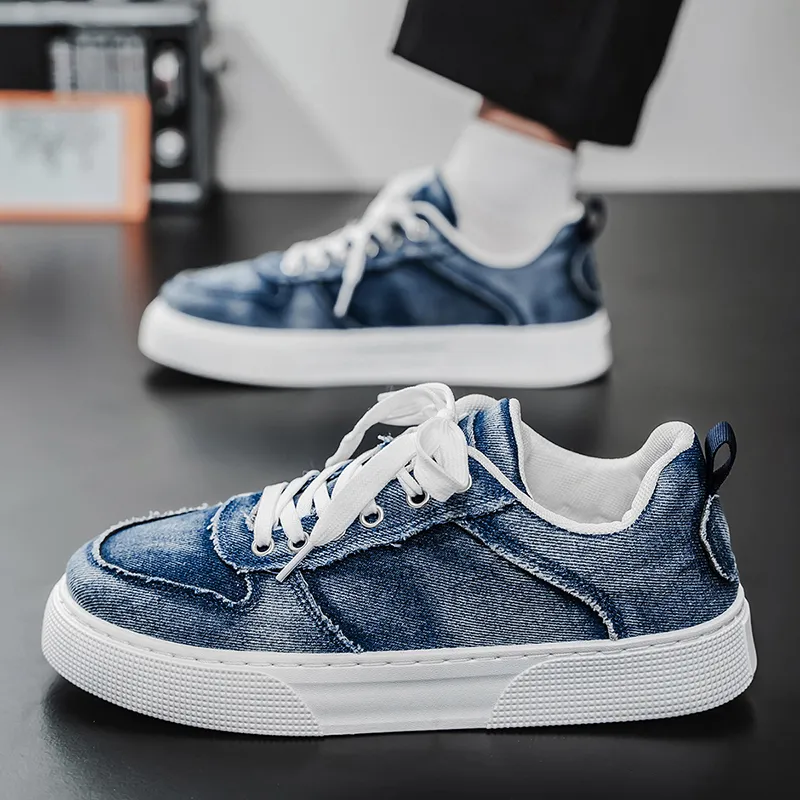 Colorful Creations Slip Resistant, Abrasion Resistant, Breathable, Lightweight Low Top Canvas Shoes Men's-1
