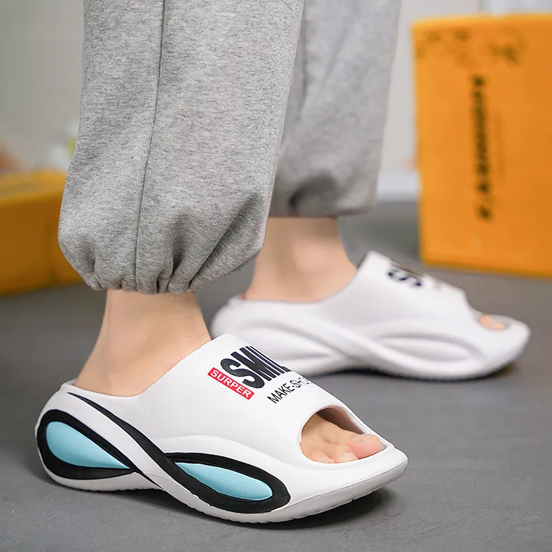 Colorful Creations EVA Quiet Slip Resistant Slide Slippers Men's-4