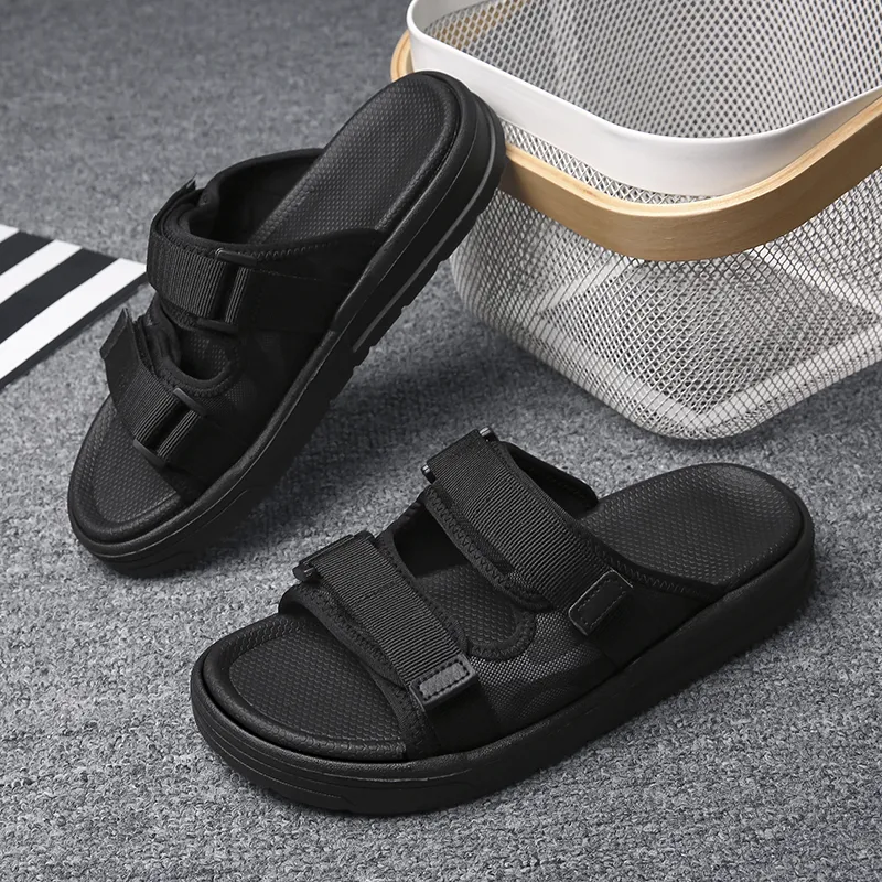 Colorful Creations EVA Rubber Sole Quiet, Slip Resistant, Quick Dry Slide Slippers Men's-2