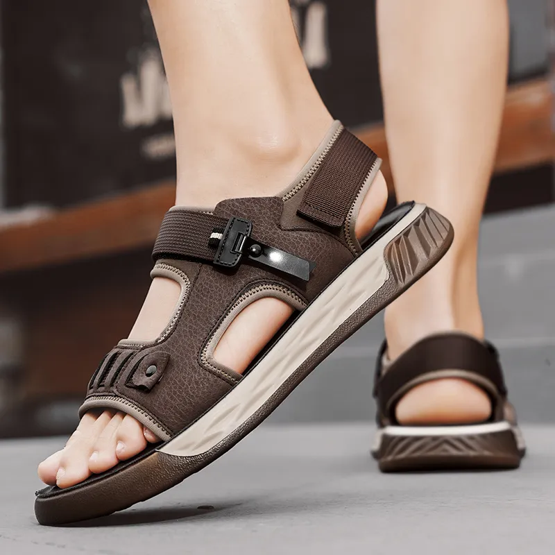 Colorful Creations Beach Sandals Men's-14