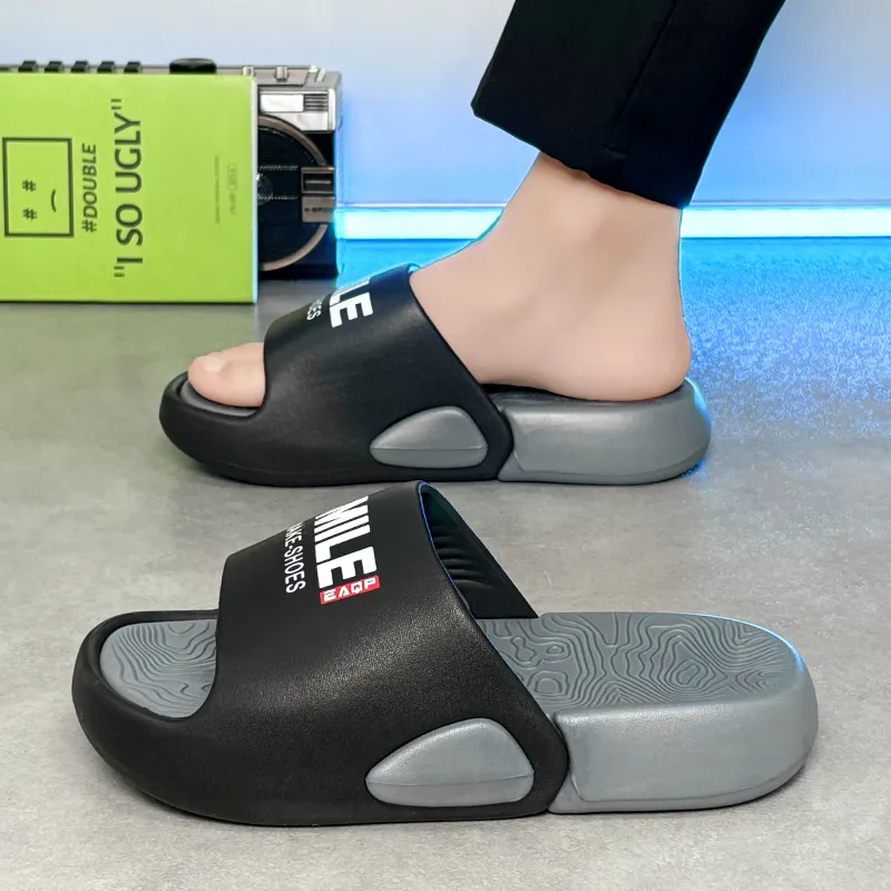 Colorful Creations EVA Quiet, Slip Resistant, Quick Dry Slide Slippers Men's-14