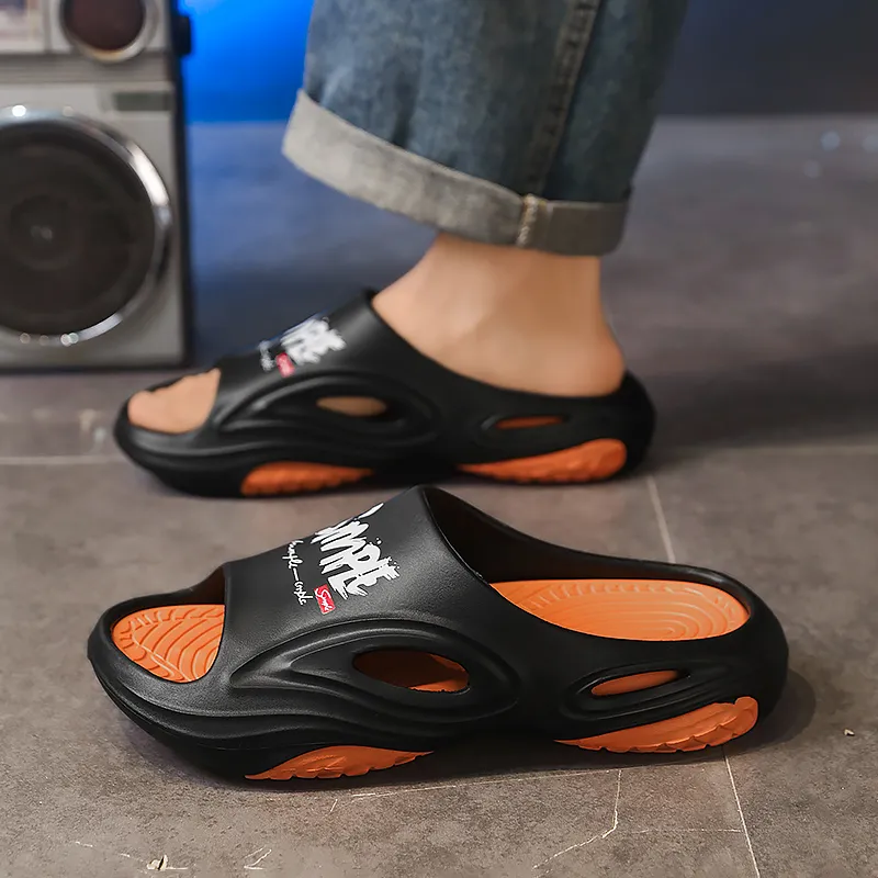 Colorful Creations EVA Quiet, Slip Resistant, Quick Dry Slide Slippers Men's-3