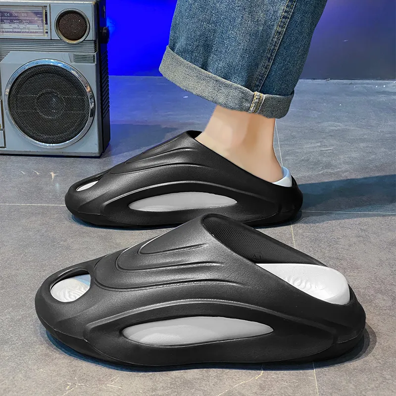 Colorful Creations EVA Quiet, Slip Resistant, Quick Dry Slide Slippers Men's Box-7