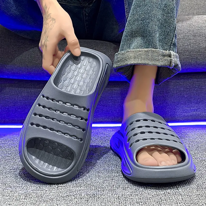 Colorful Creations EVA Quiet, Slip Resistant, Quick Dry Slide Slippers Men's-13