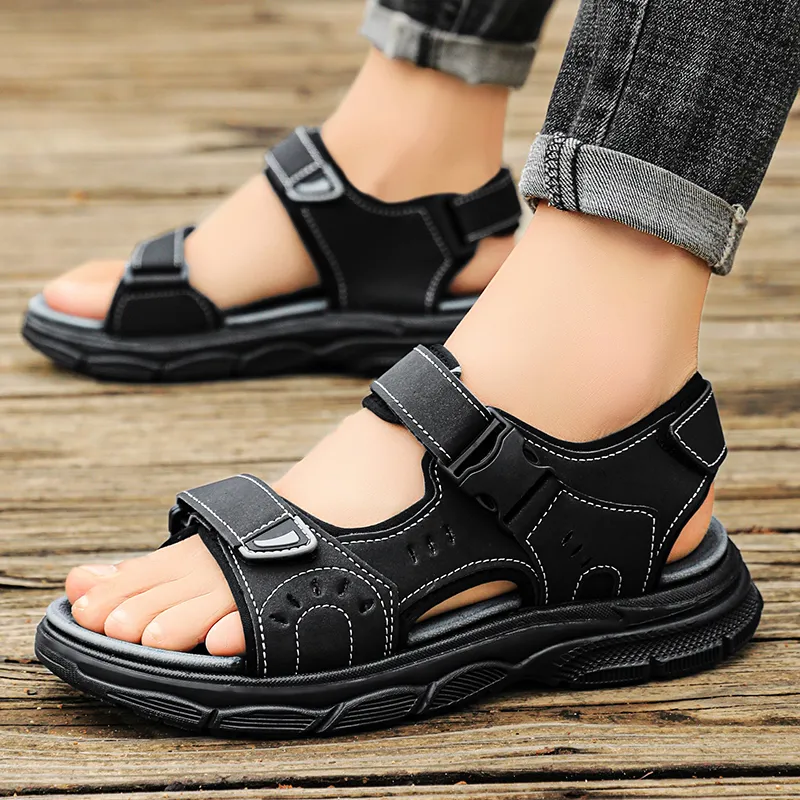 Colorful Creations Beach Sandals Men's Box-4
