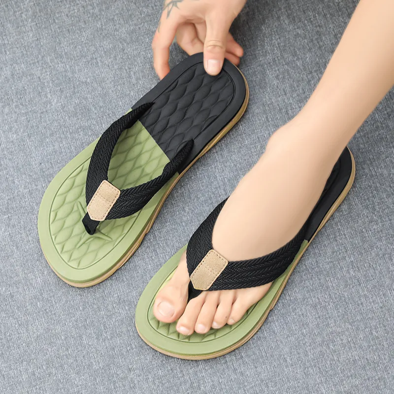 Colorful Creations EVA Quiet Abrasion Resistant Slip Resistant Quick Dry Flip Flops Men's-3