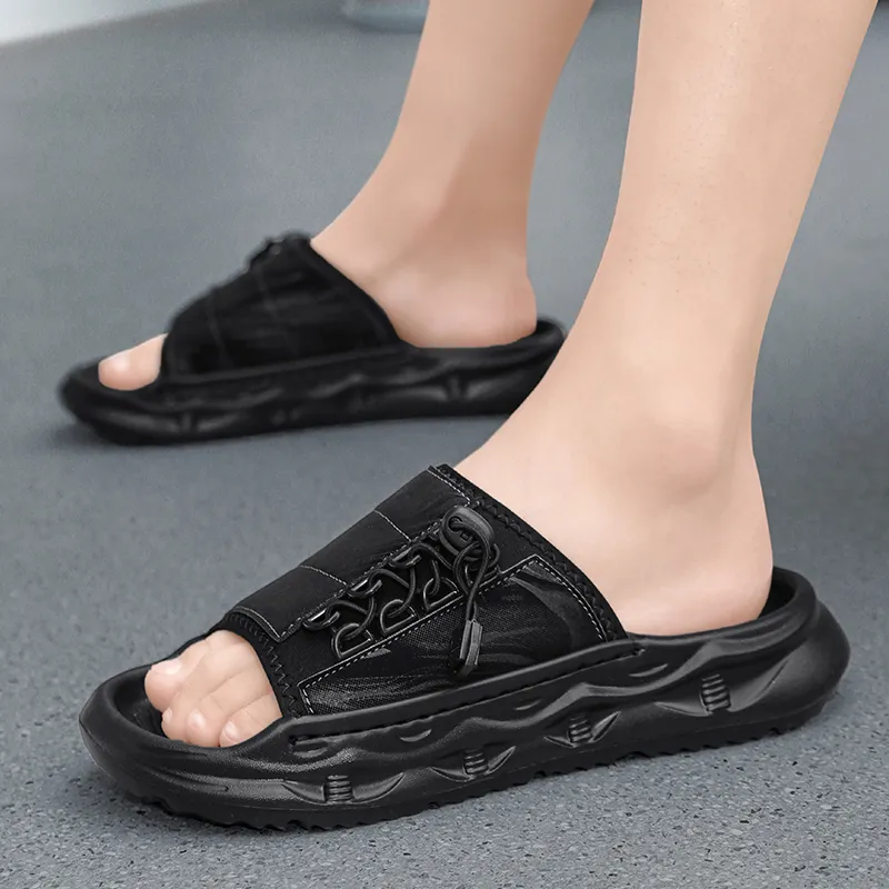 Colorful Creations EVA Stitching Quiet, Slip Resistant, Quick Dry Slide Slippers Men's-7