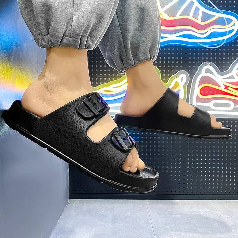 Colorful Creations Quiet, Slip Resistant, Quick Dry Slide Slippers Men's-11
